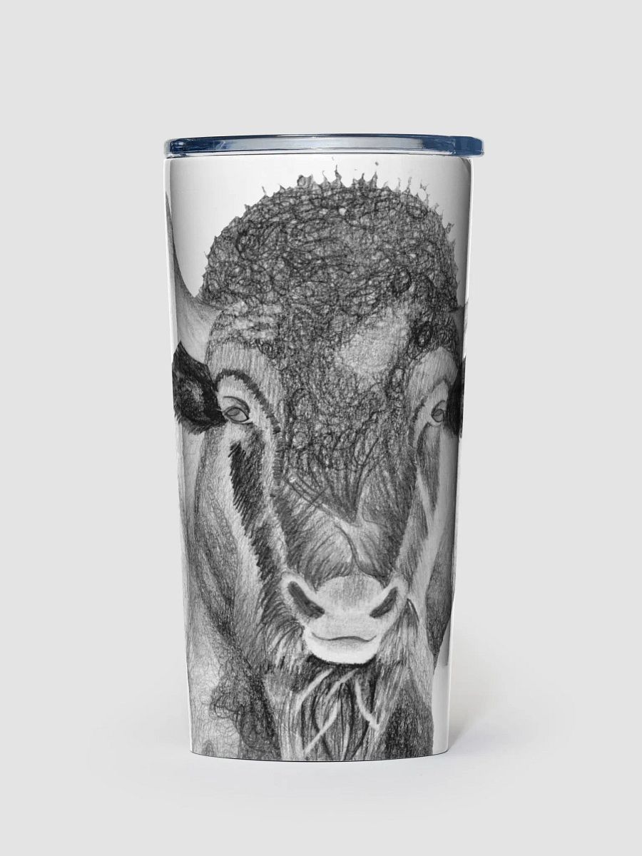 Bison Drawing Travel Cup product image (1)