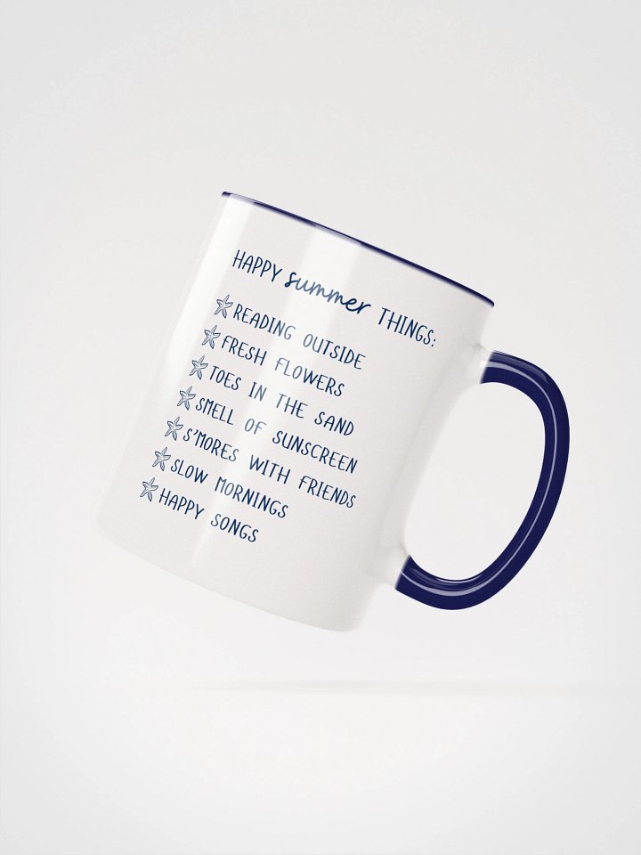 Happy summer things mug product image (3)