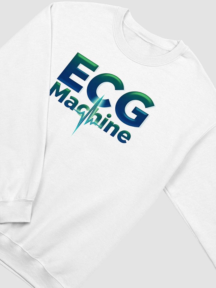 Heartbeat ECG Machine Crewneck Sweatshirt product image (11)