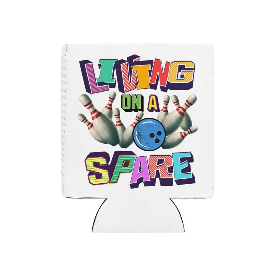 Living On A Strike Style Can Cooler product image (1)