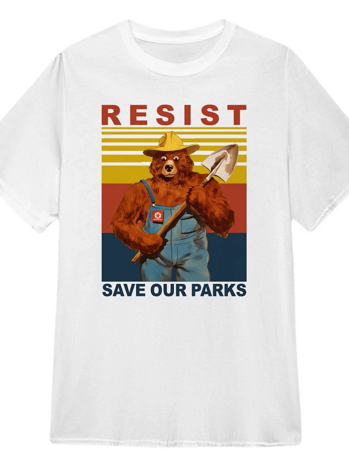 Save Our Parks Resist Bear T-Shirt product image (1)