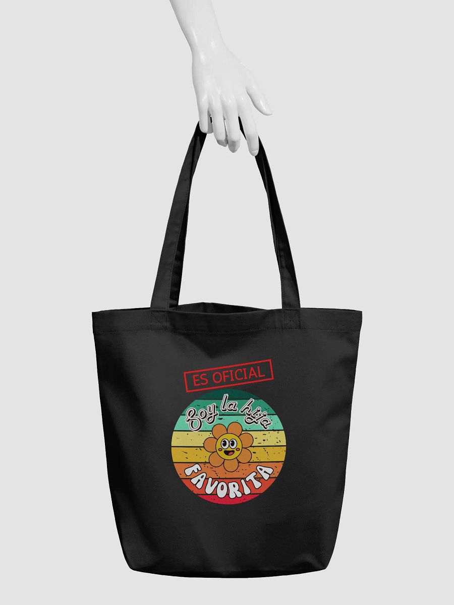 Retro Daughter´s Tote Bag Design Es oficial soy la hija favorita product image (6)