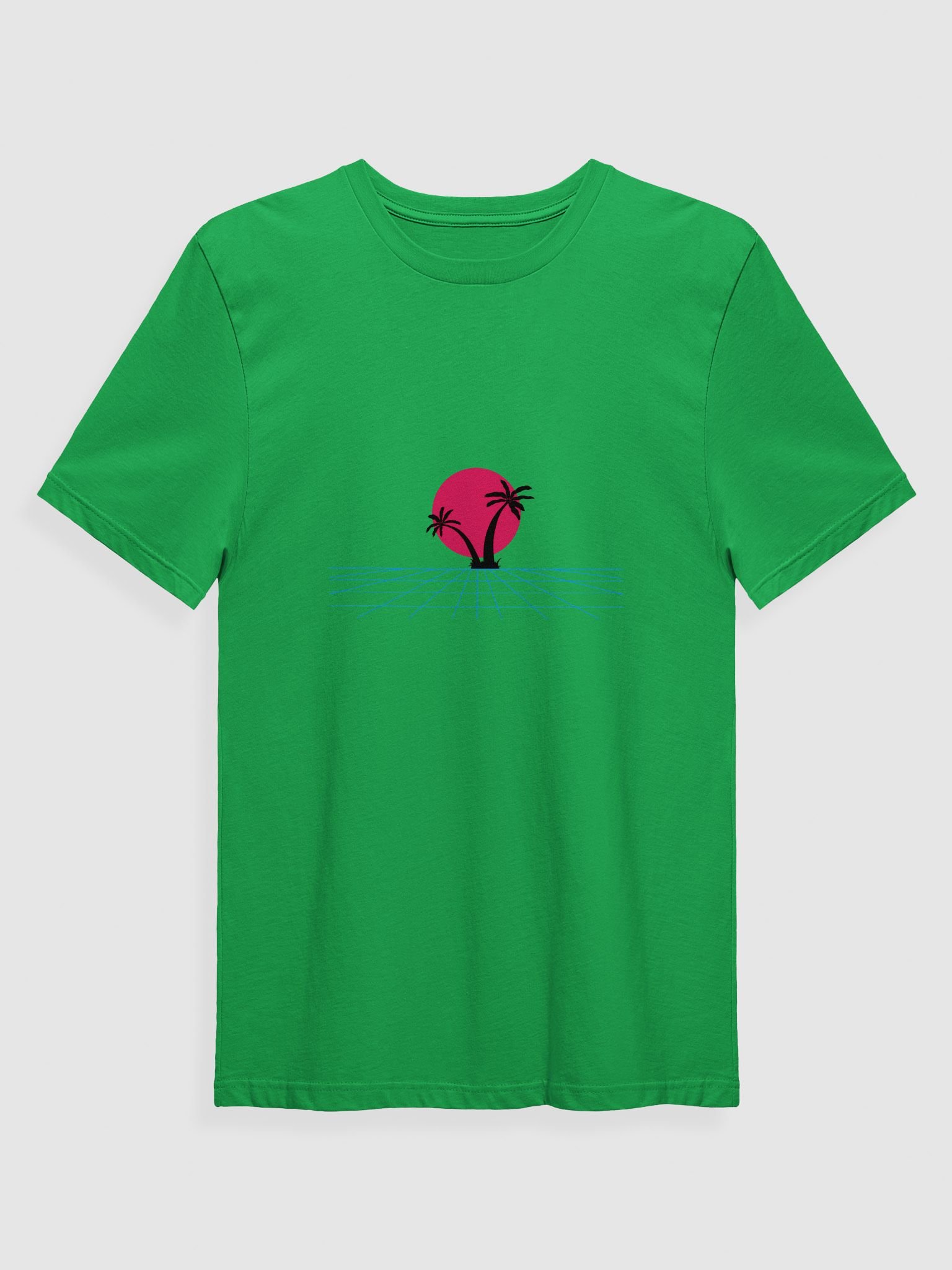 Retro Futurism Palm Trees T-Shirt product image (1)