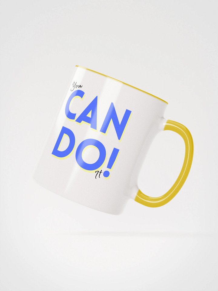 You Can Do It! Colorful Ceramic Mug product image (2)