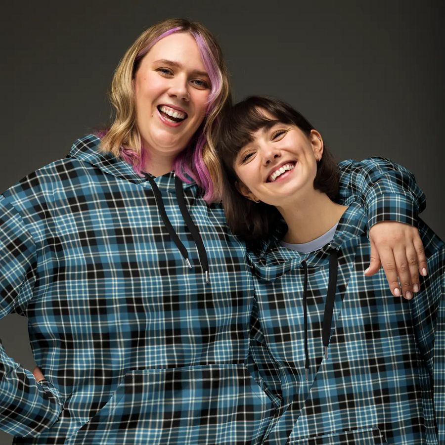 Clark Clan Tartan Hoodie product image (3)