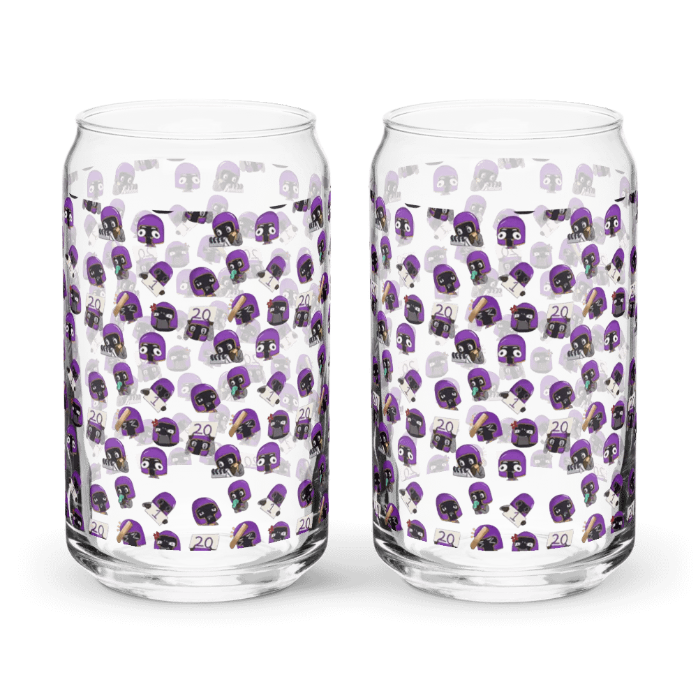 Emotes Galore Can-Shaped Glass product image (2)