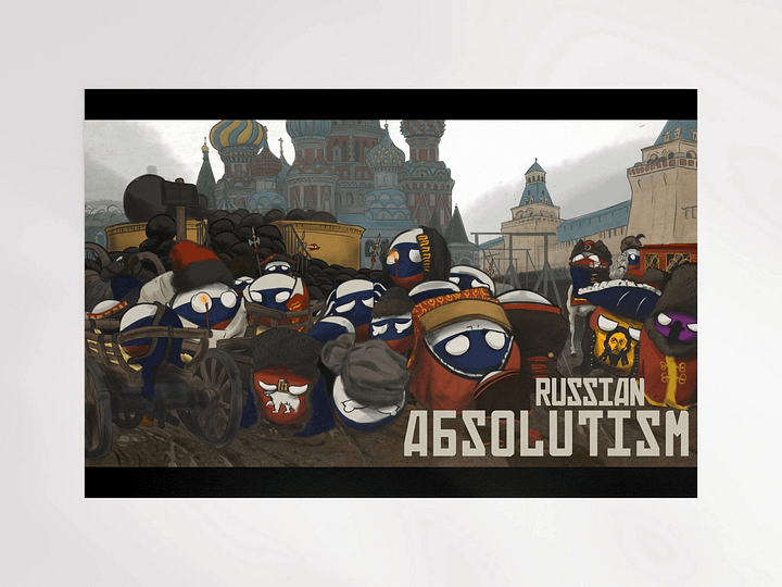 The Origins of Russian Authoritarianism / Youtube Thumbnail / Matte Poster product image (1)