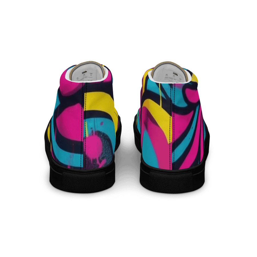 Viral Geometric Graffiti High Tops product image (5)