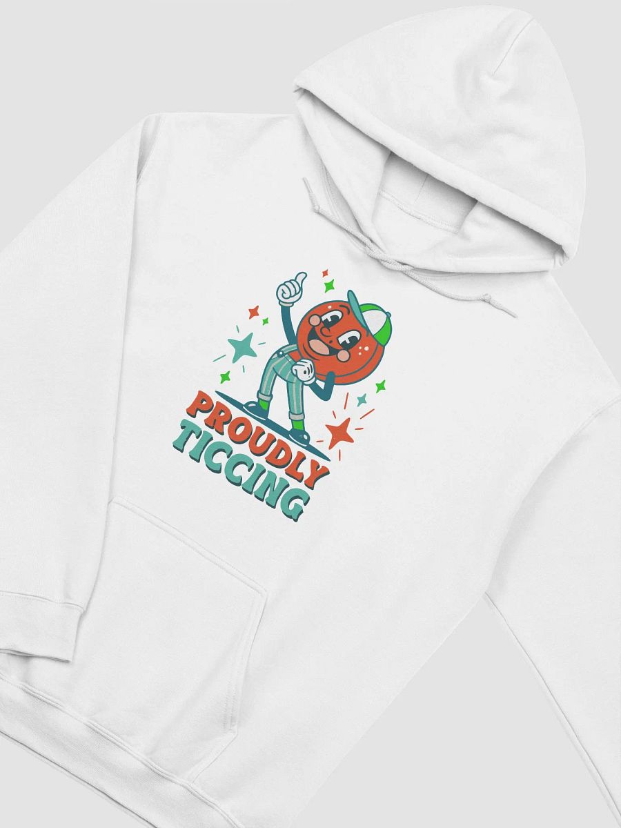 Tourette Syndrome Awareness Hoodie - 'Proudly Ticcing' Custom Cartoon Design | Comfortable Unisex Hooded Sweatshirt product image (2)