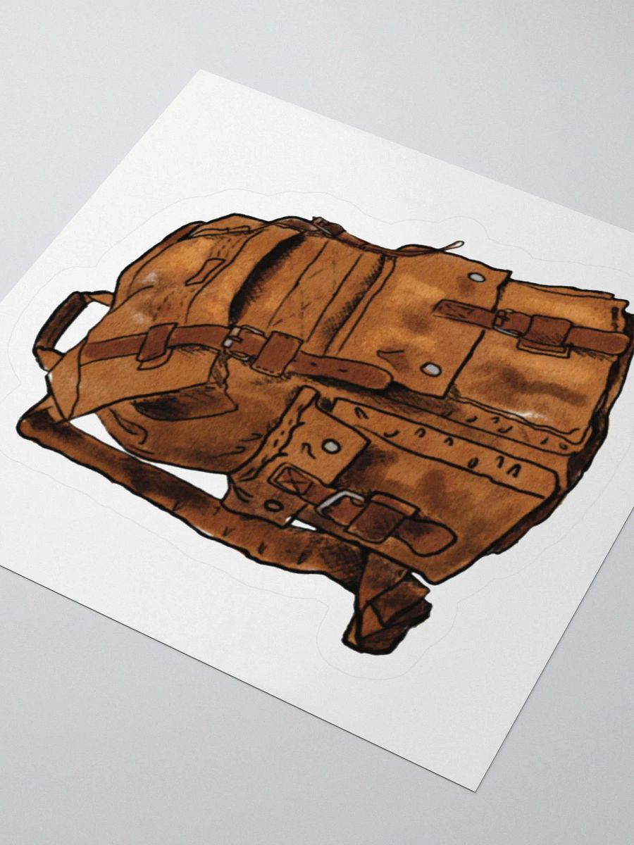 Vintage Adventure Backpack Sticker product image (3)