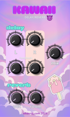Kawaii Delay Reverb VST3 Plugin product image (1)