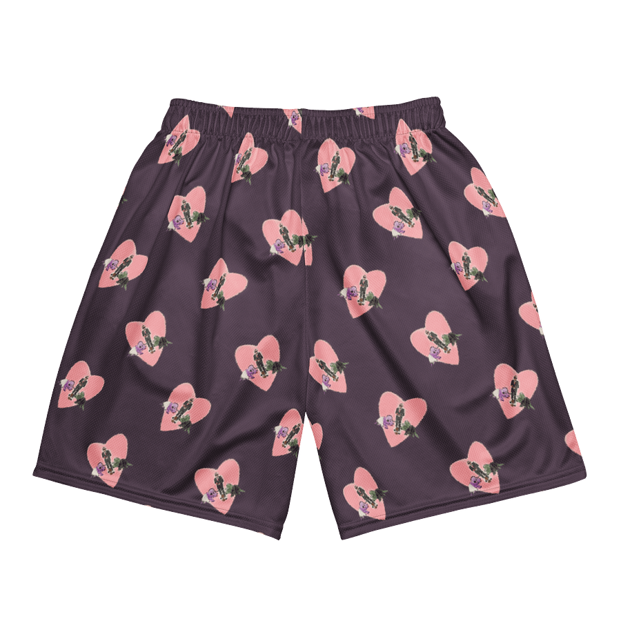 "Jurassic Park Wedding" Unisex Mesh Shorts product image (6)