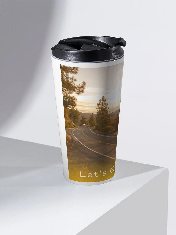 Let's Travel Stainless Steel Travel Mug product image (2)