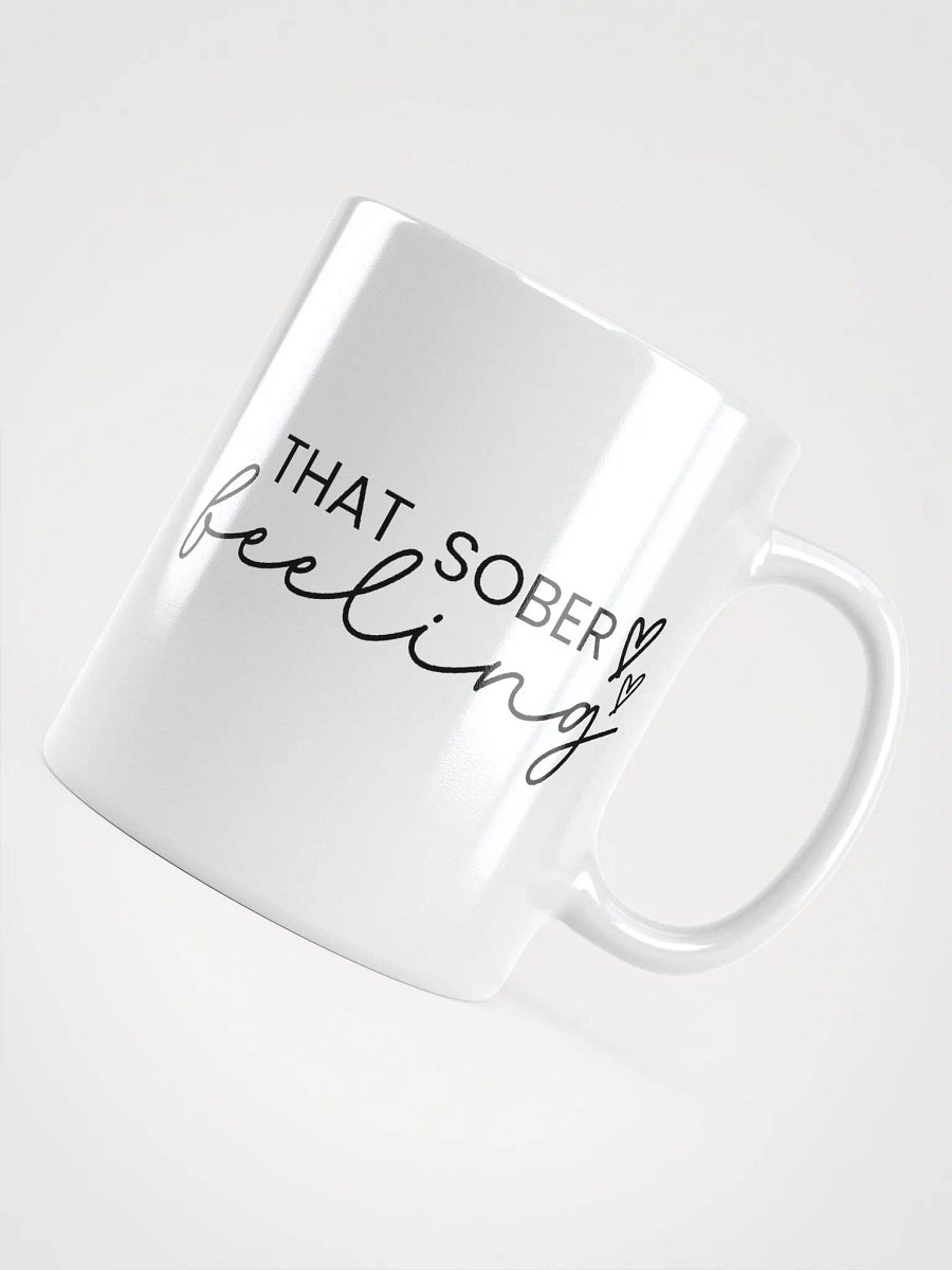 That Sober Feeling, Minimal Addiction Recovery Awareness Mug product image (4)