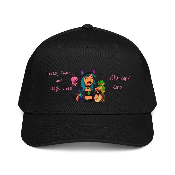 Melancholic Emo Serenade Baseball Cap product image (1)