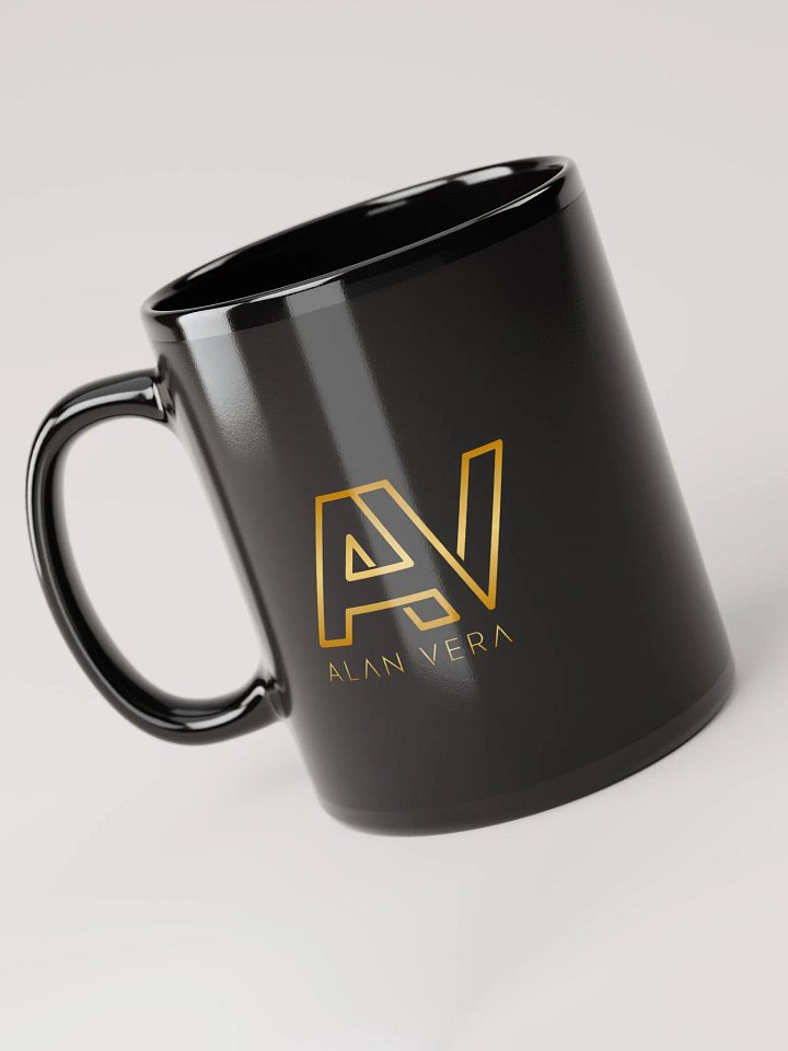 Alan Vera Signature Mug – Black & Gold Elegance product image (1)