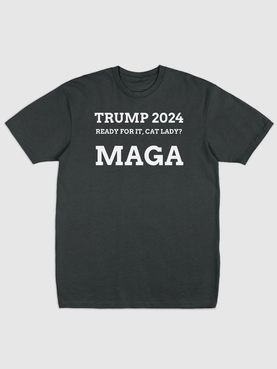 TRUMP 2024 - READY FOR IT, CAT LADY? MAGA Premium Heavyweight Tee product image (1)