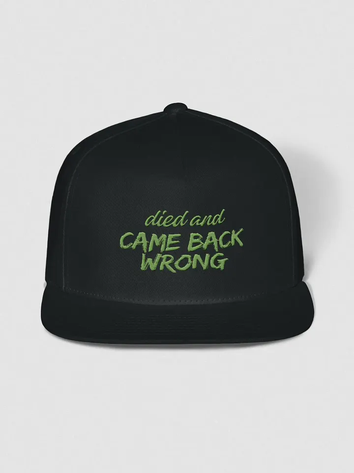 Died and Came Back Wrong Snapback product image (1)