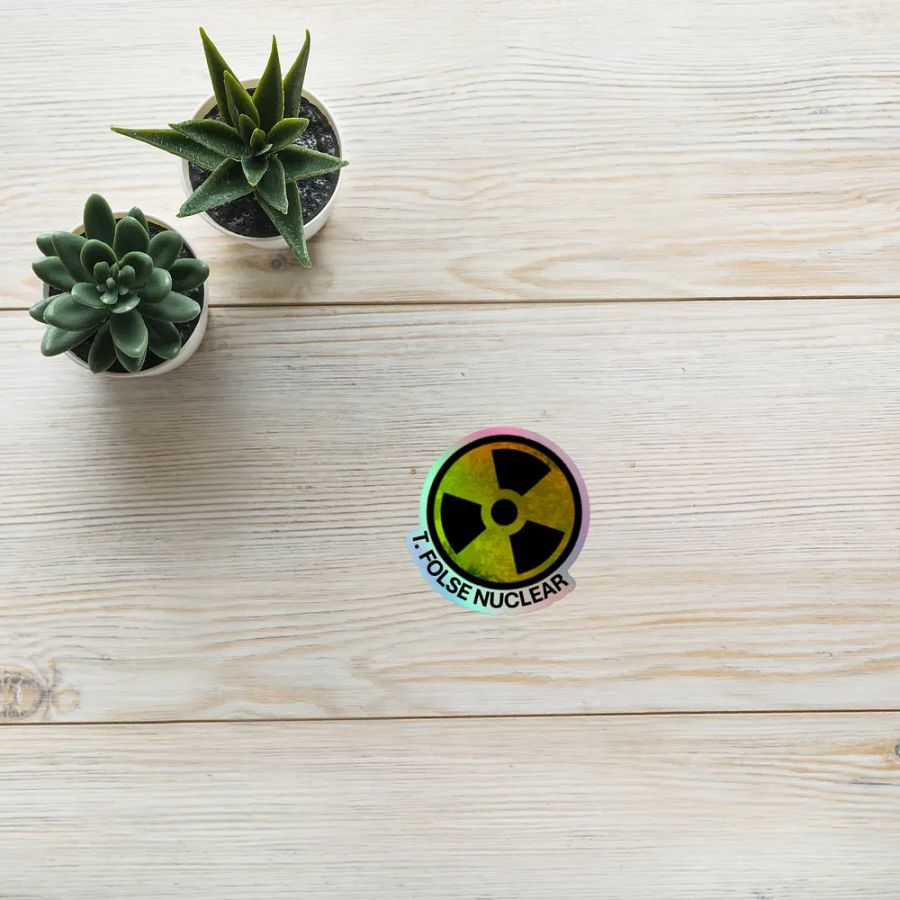 Classic T. Folse Nuclear Holo Sticker product image (10)