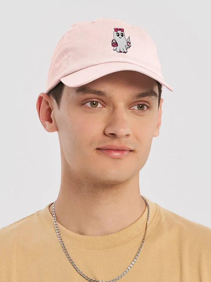 Cute Ghost Embroidered Pastel Dad Hat product image (2)
