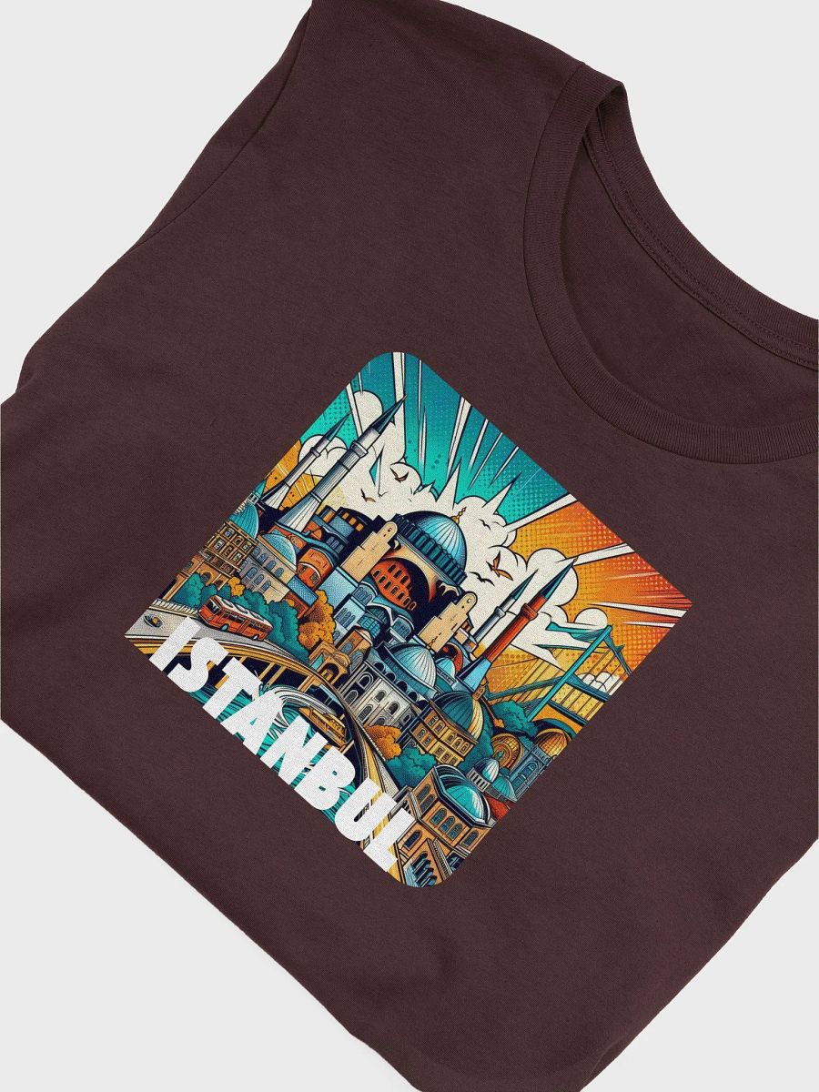 Vibrant Istanbul Skyline T-Shirt product image (5)