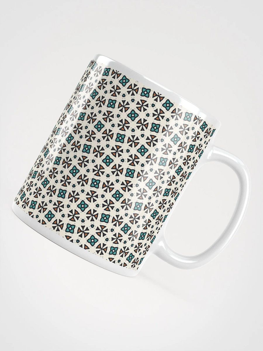 Abstract Florals Ceramic Mug product image (1)