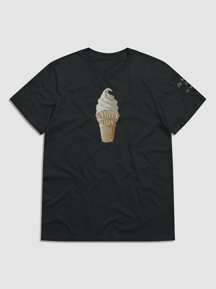 Vanilla Vixen Hotwife T-shirt with sleeve printing product image (2)