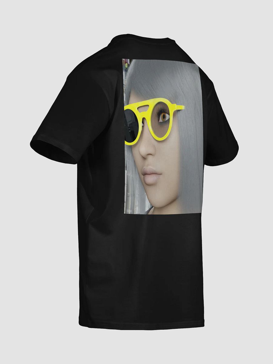 Gray Hair, Yellow Glasses: Unisex Premium T-Shirt product image (29)