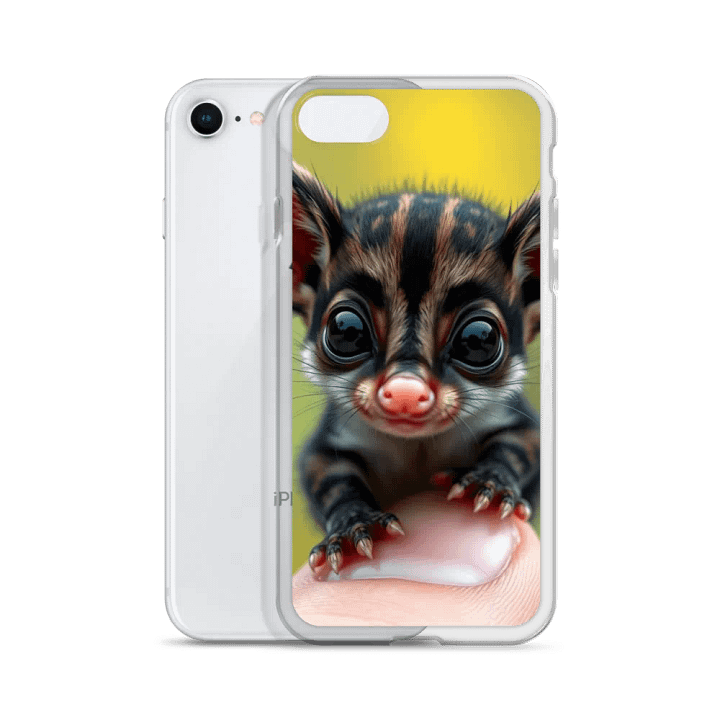 Cute Tiny Napu on a Finger iPhone® Case product image (51)
