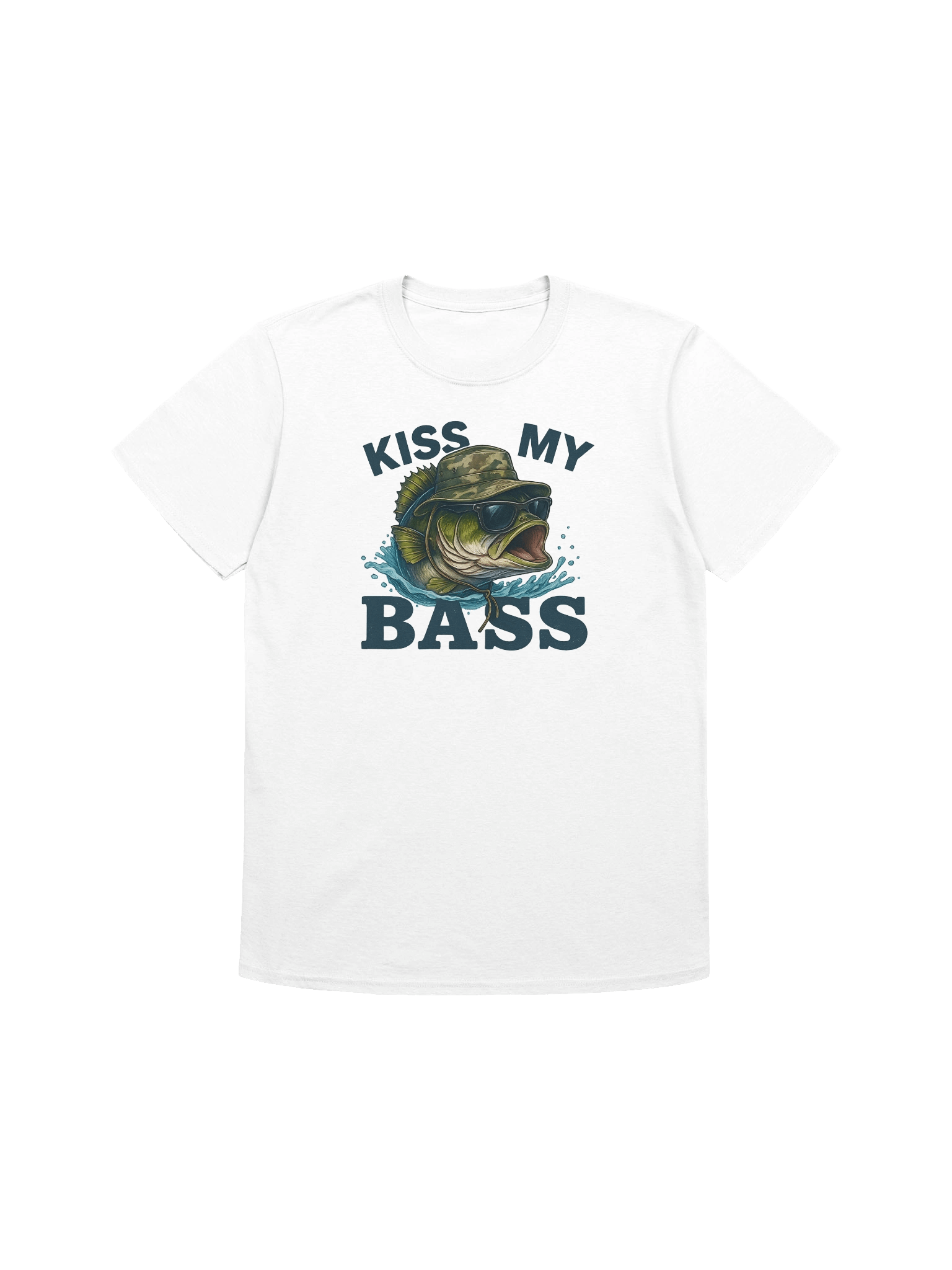 Splashy Bass Camo Tee product image (1)