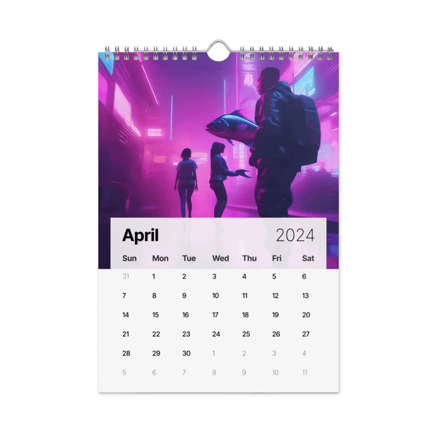 Angry Fish Calendar product image (1)