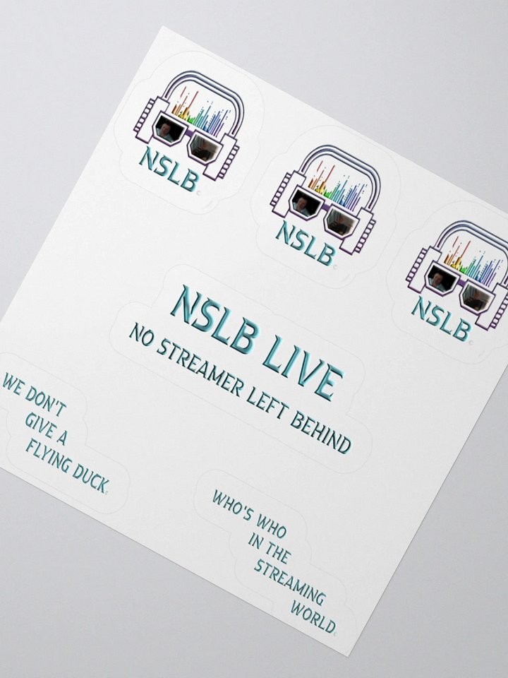 NSLB LIVE Kiss Cut Stickers product image (6)