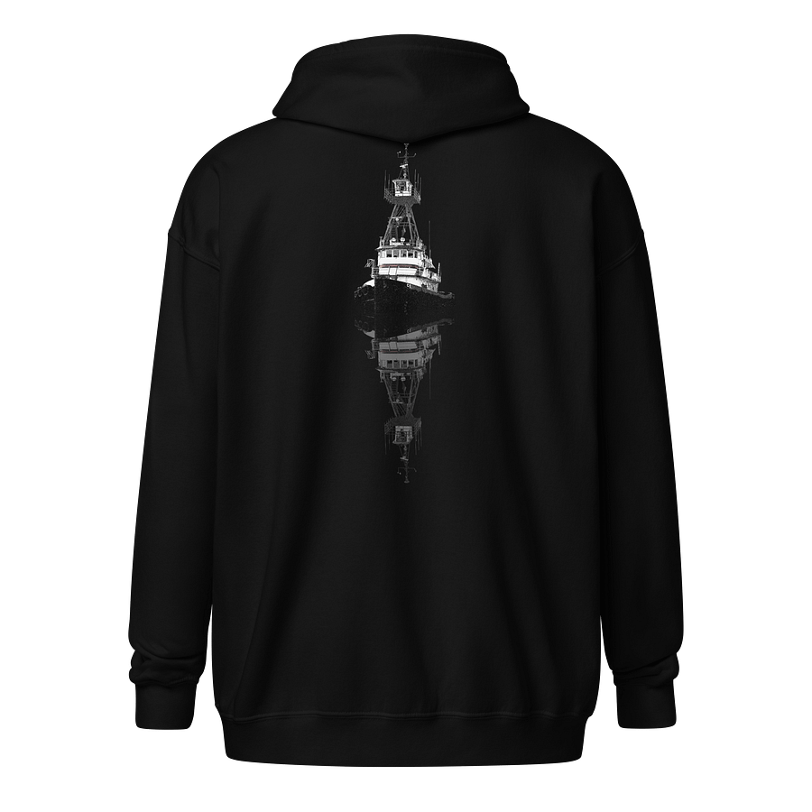 Tug Ce and reflection Zip Hoodie product image (1)