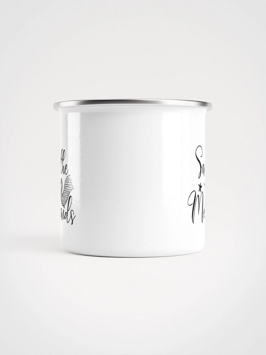 Save the Mermaids Enamel Mug product image (4)