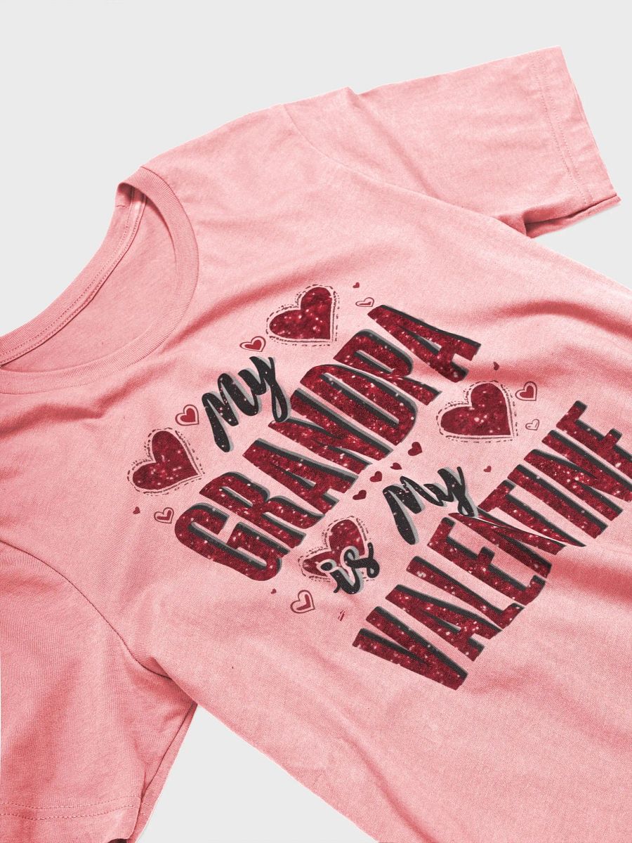 Glittery Grandpa's Valentine T-Shirt product image (26)