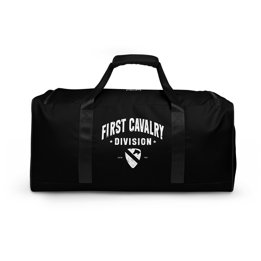 First Cavalry Division "First Team" Distressed Duffle Bag product image (4)