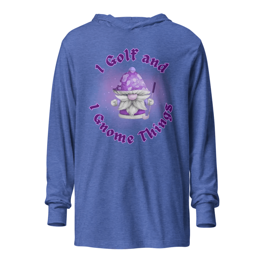The Purple Gnome Pro hooded tee product image (1)