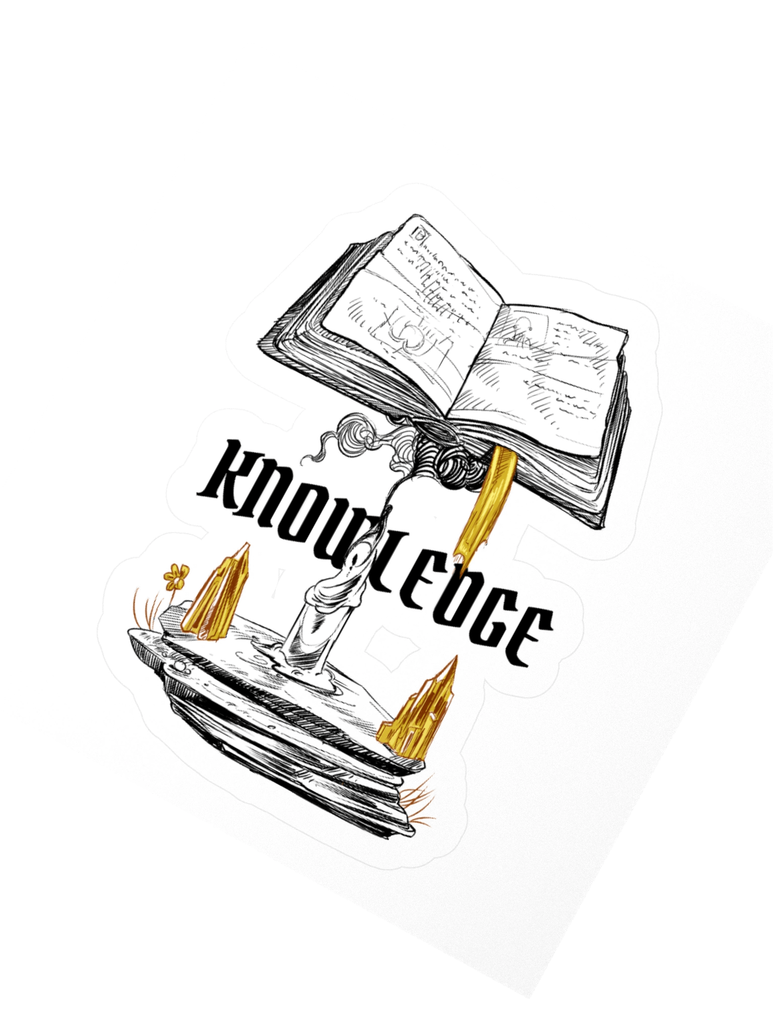 809 Rise of the Courts - Knowledge Sticker product image (4)