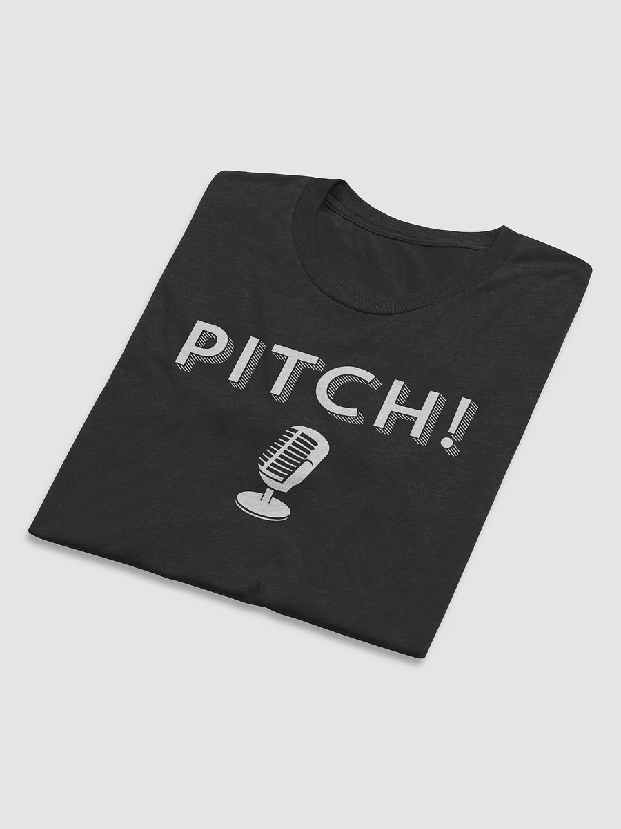 Pitch! Logo Triblend Tee - Light on Dark product image (5)
