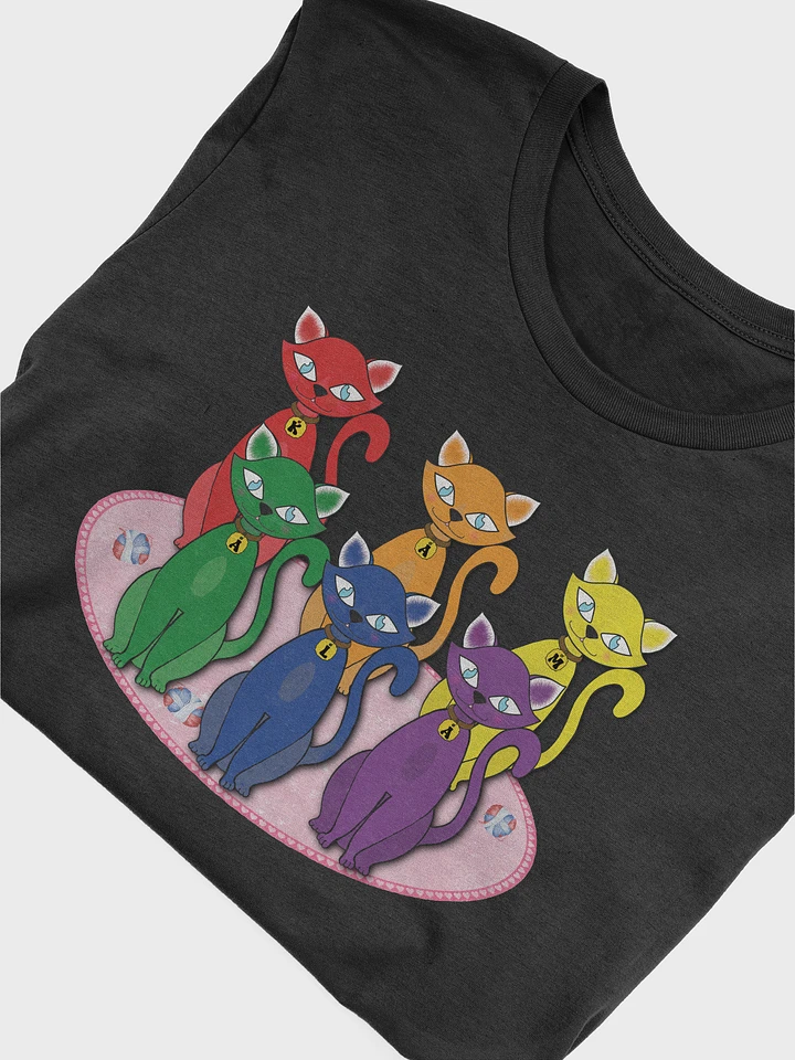 Rainbow Cats for Kamala - Super Soft T product image (1)