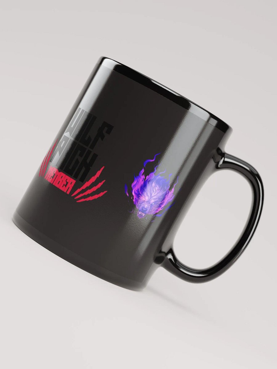 WolfPack Member Black Glossy Mug product image (4)