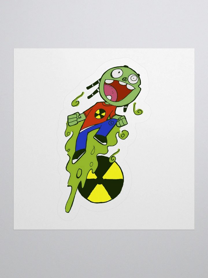 Toxic Zombie Sticker product image (2)