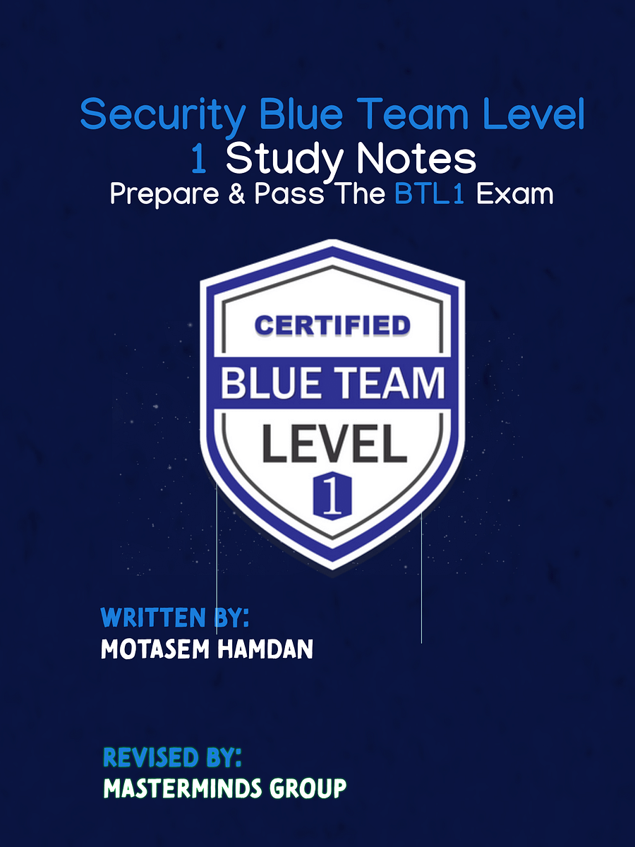 Certified Security Blue Team Level 1 Study Notes product image (1)