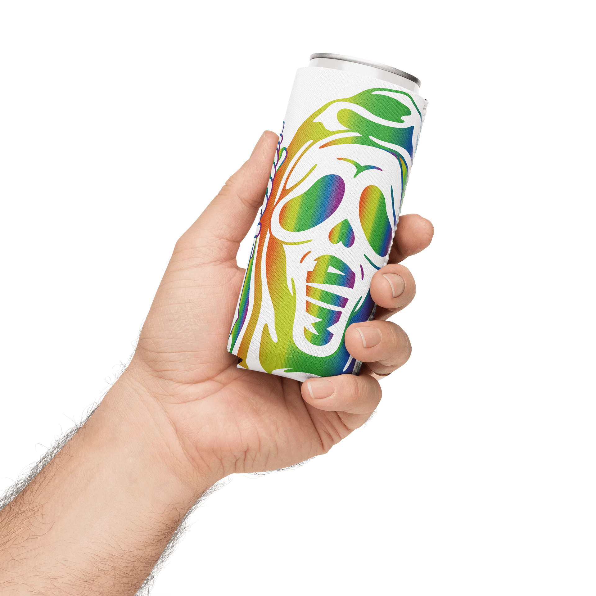 Rainbow Ghost Coozie product image (12)