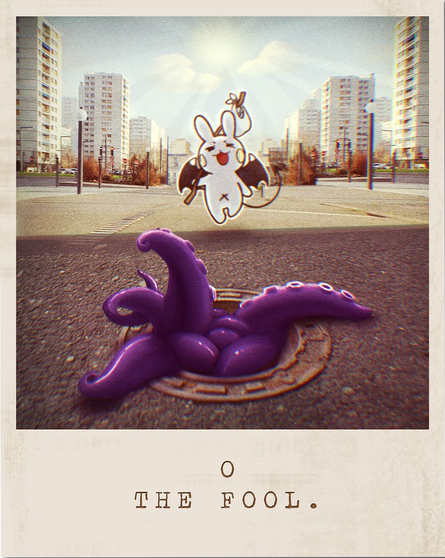 The Fool Polaroid Print product image (1)