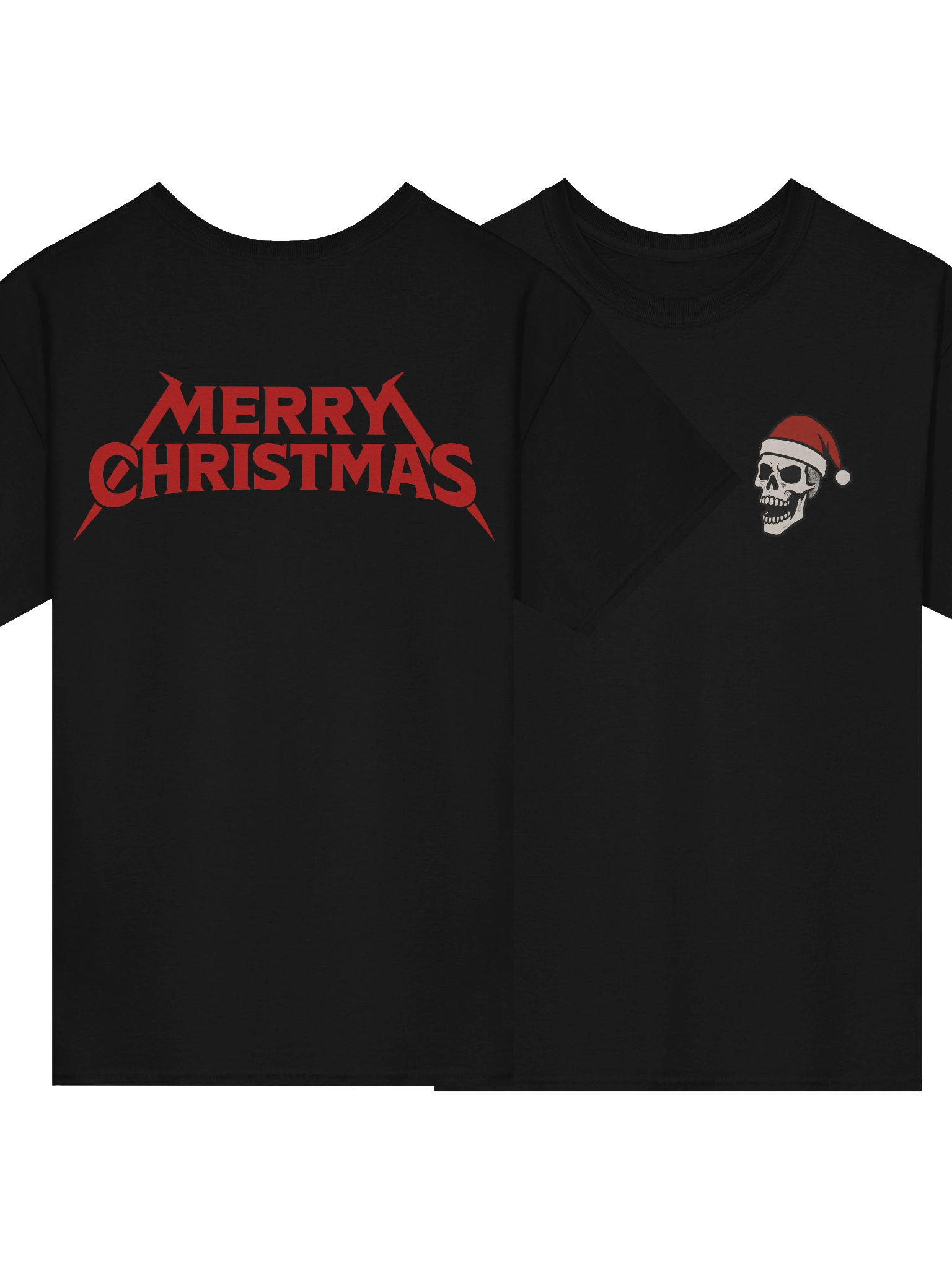 Heavy Metal Christmas T-Shirt (Printed) product image (1)