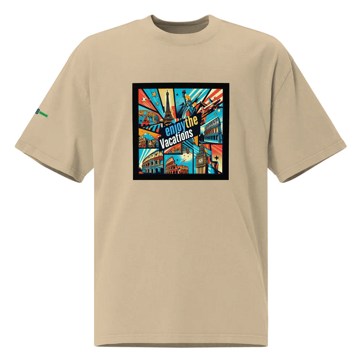 AS Colour Unisex Premium T-Shirt | AI Design explore the world product image (1)