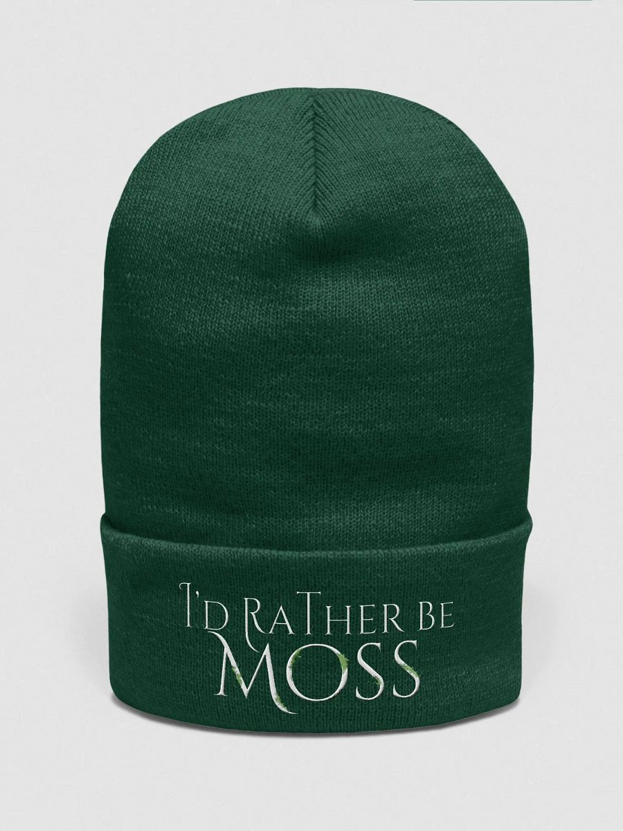 I'd rather be MOSS | Beanie product image (3)