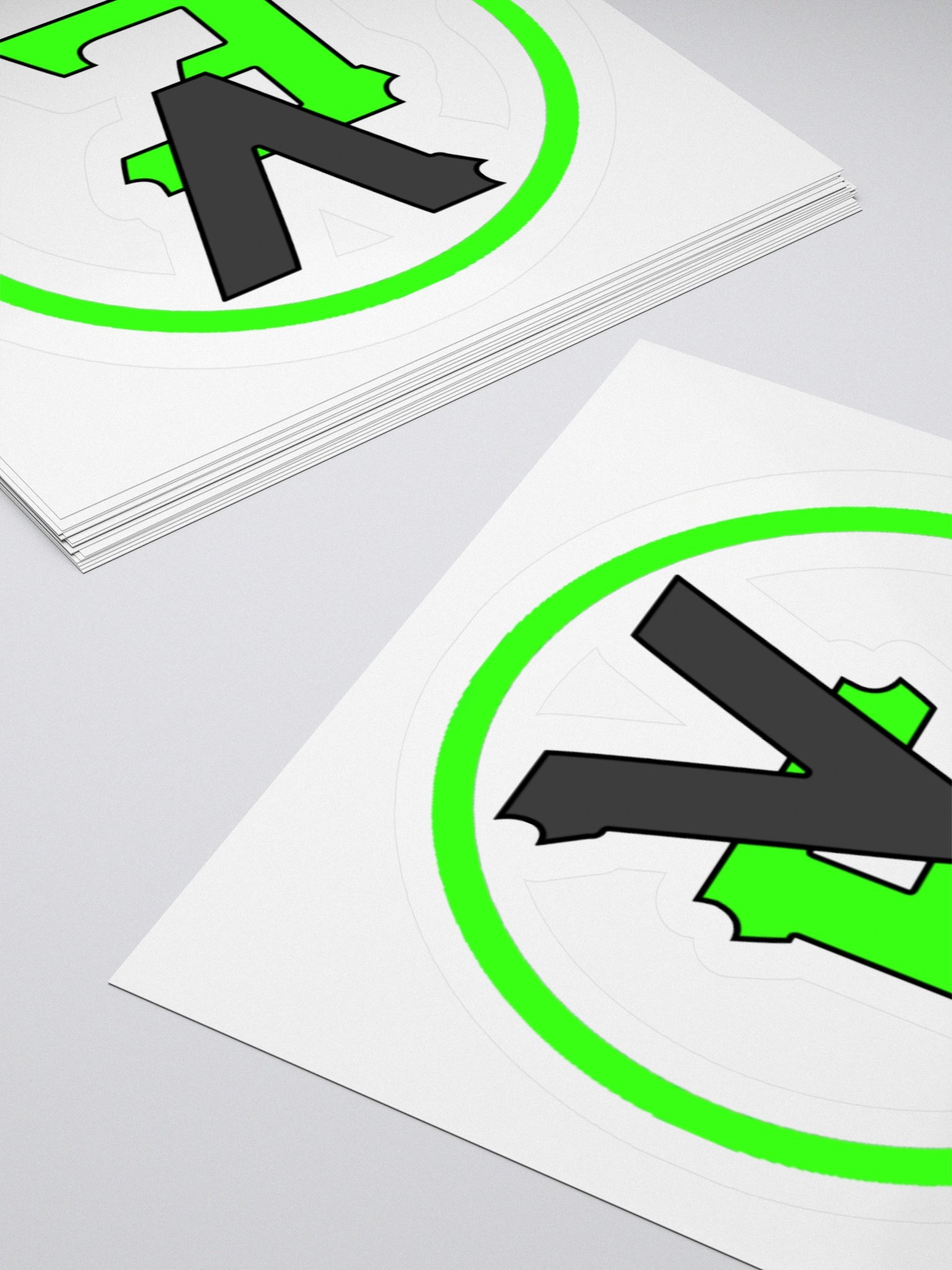 Kiss Cut Sticker VENT Circle Transparent product image (4)