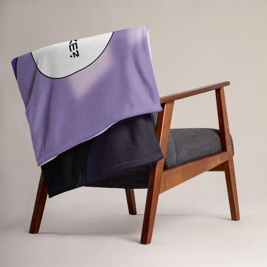 Why Am I Awake Throw Blanket product image (3)
